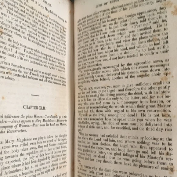 Tiffany and co antique book The Life of our lord and saviour Jesus Christ 218 - Picture 15 of 15